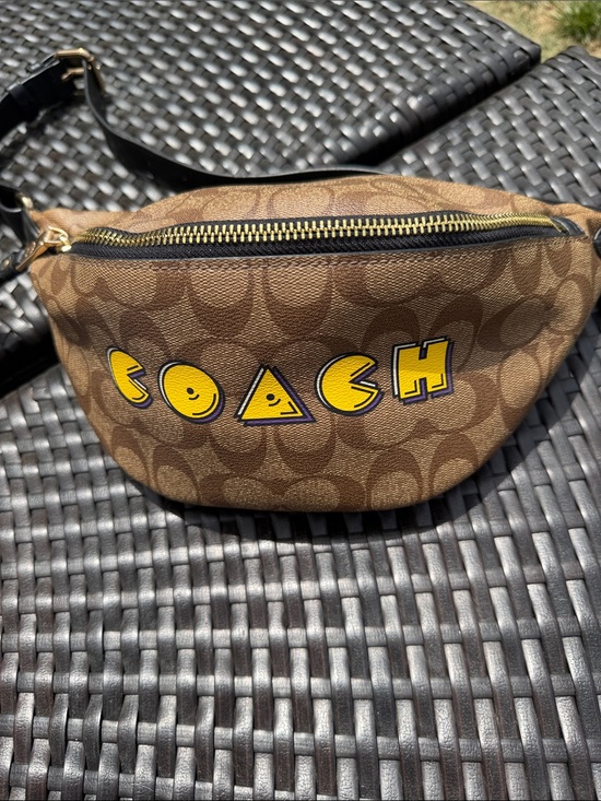 Coach Handbags - NWOT Coach x Pac-Man Belt Bag [limited edition]